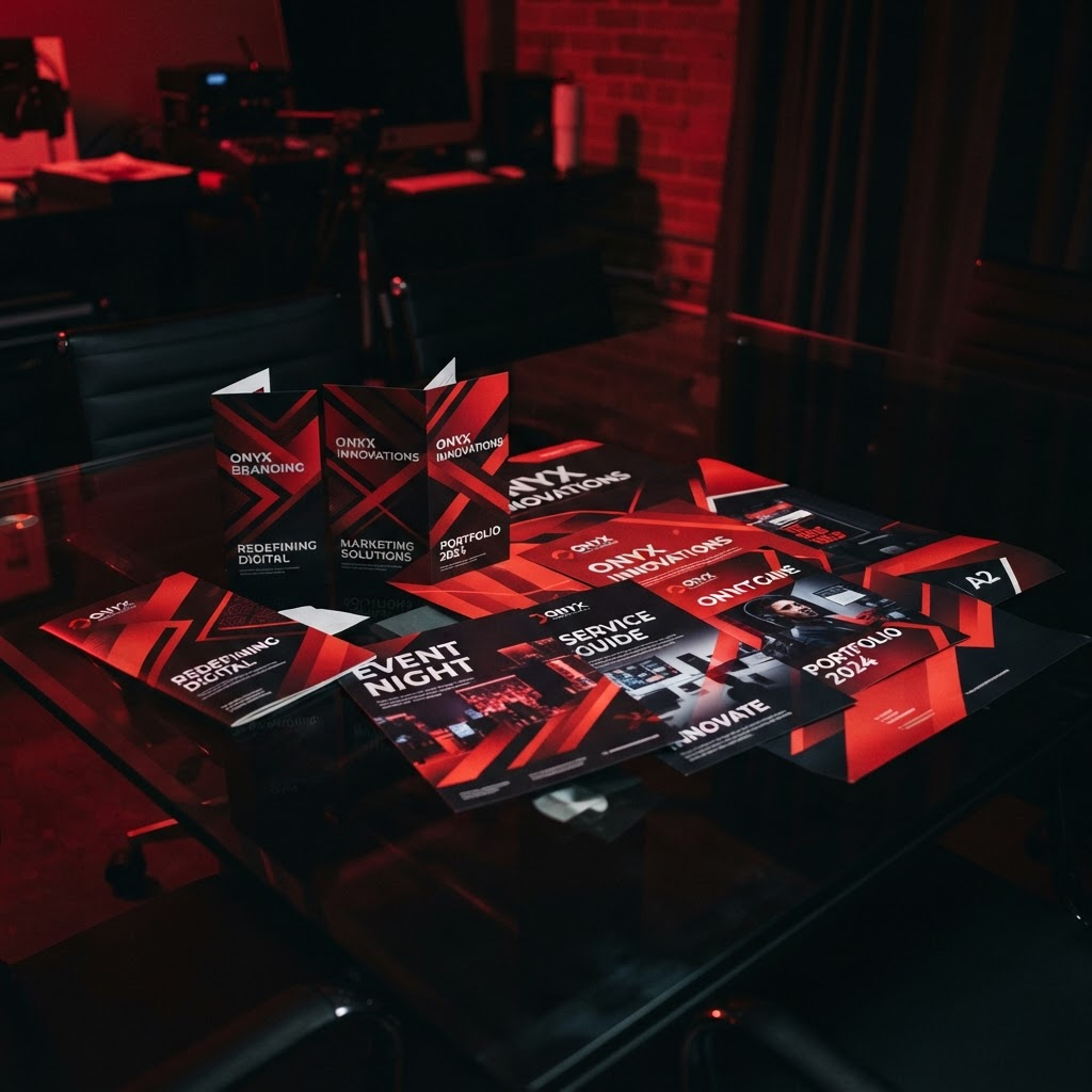 Vertex Print Suite — Print Marketing project by Studio Empire